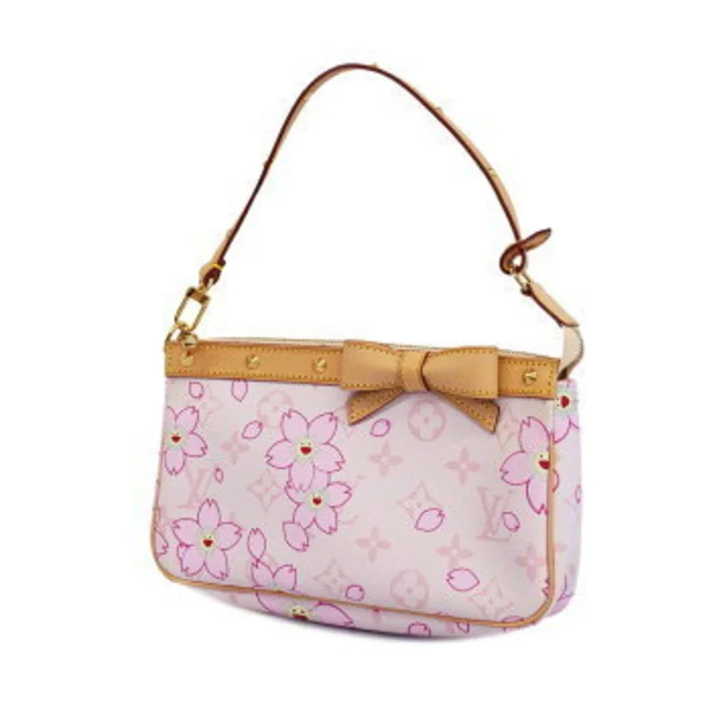 Louis Vuitton Monogram Cherry Blossom Pochette Accessoire Pouch